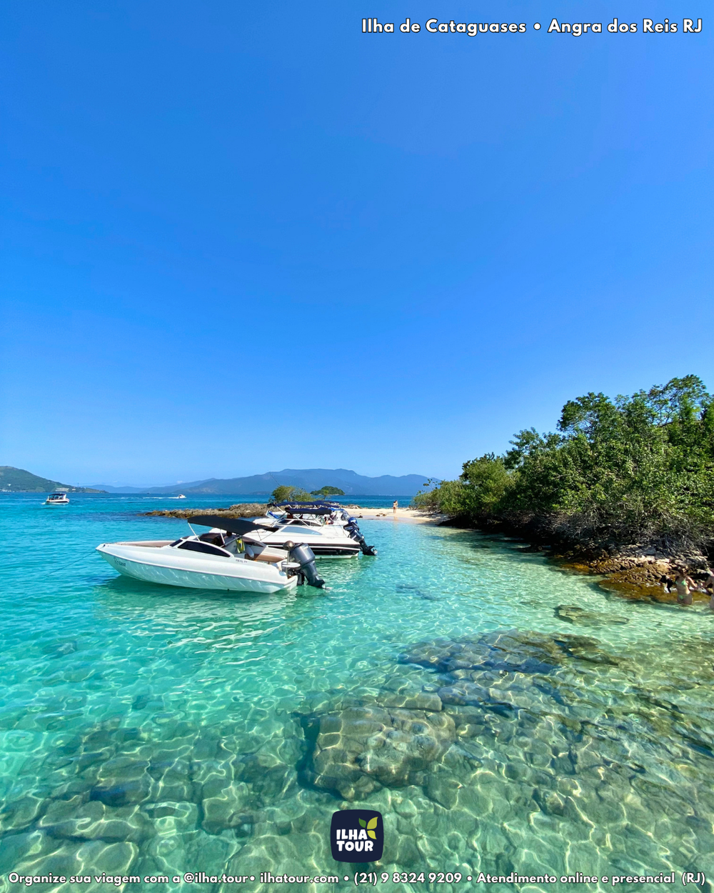 Ilhas Paradisíacas privativo — Ilha Grande RJ