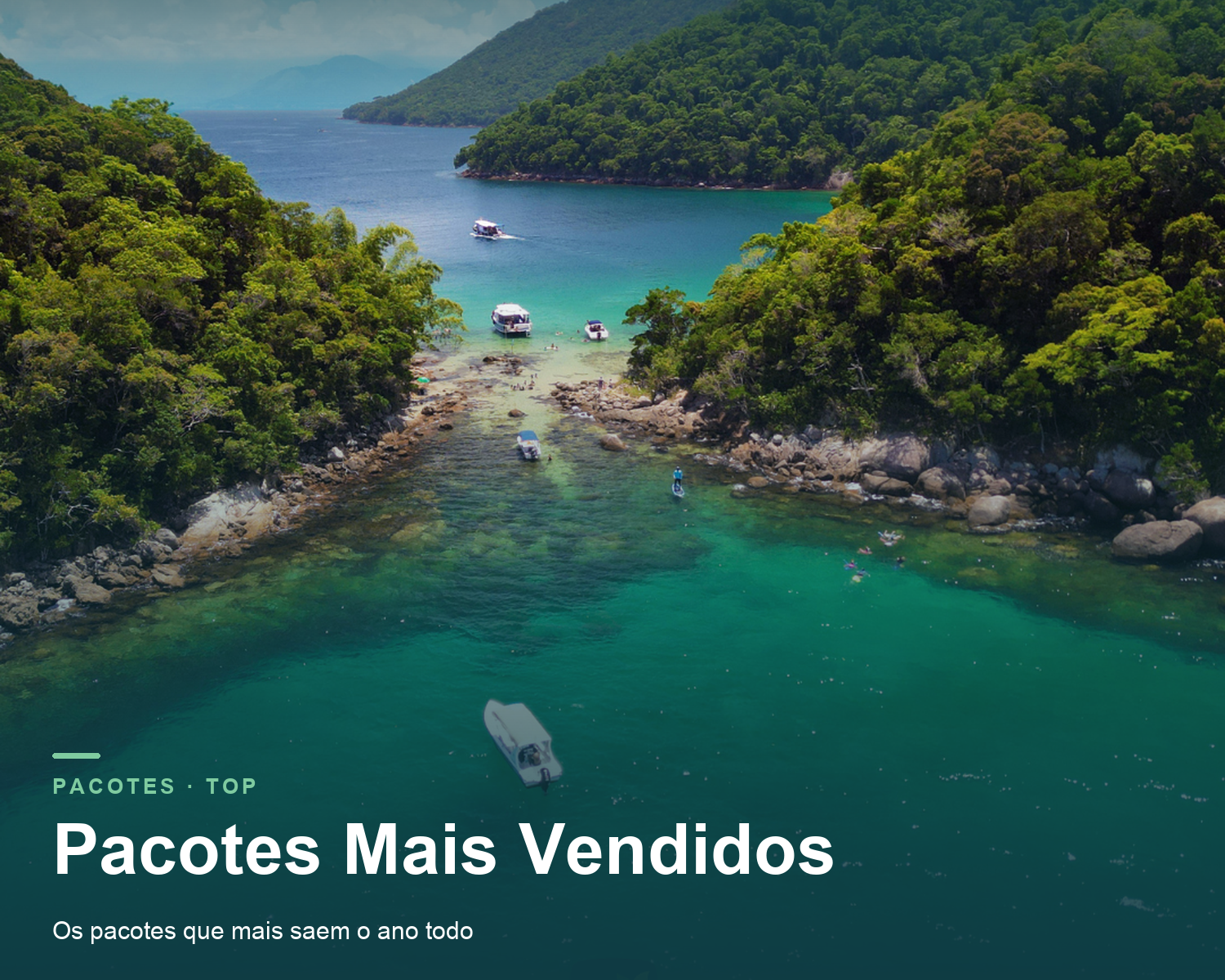 Pacotes Mais Vendidos