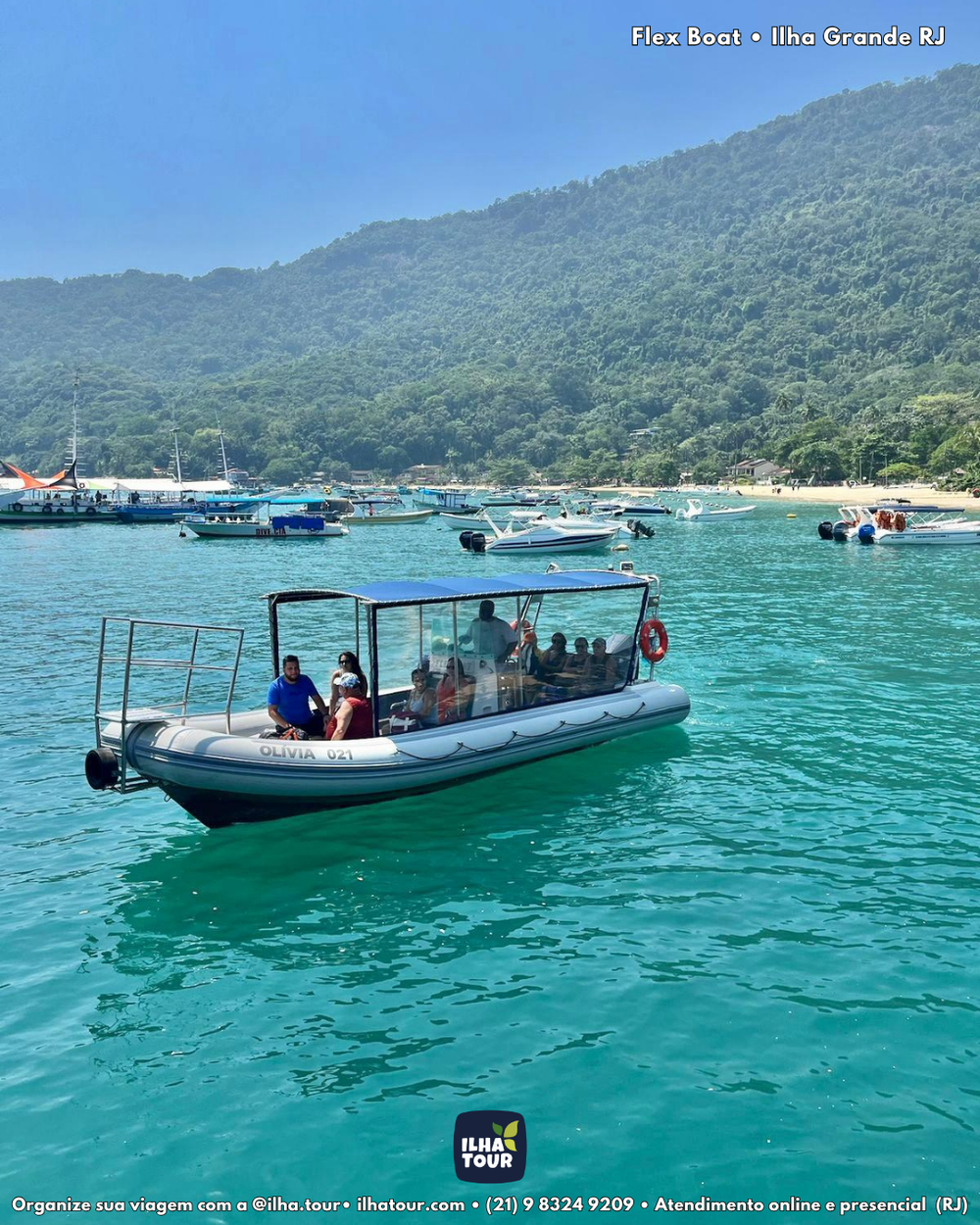 Travessia Mangaratiba - Ilha Grande — travessia de barco para a Ilha Grande