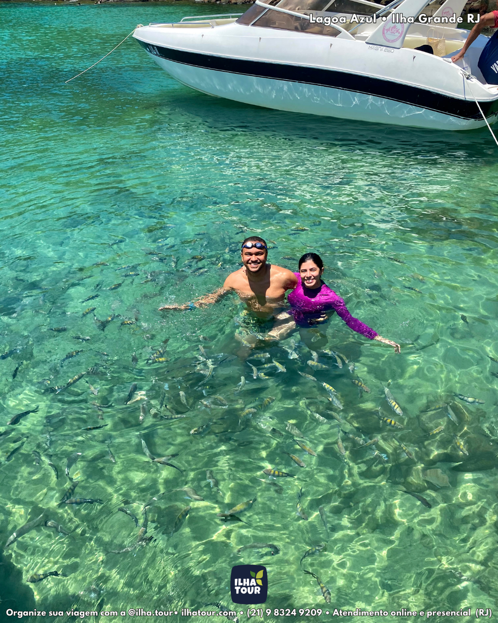 Ilha Tour 90° - Privativo — passeio de lancha em Ilha Grande