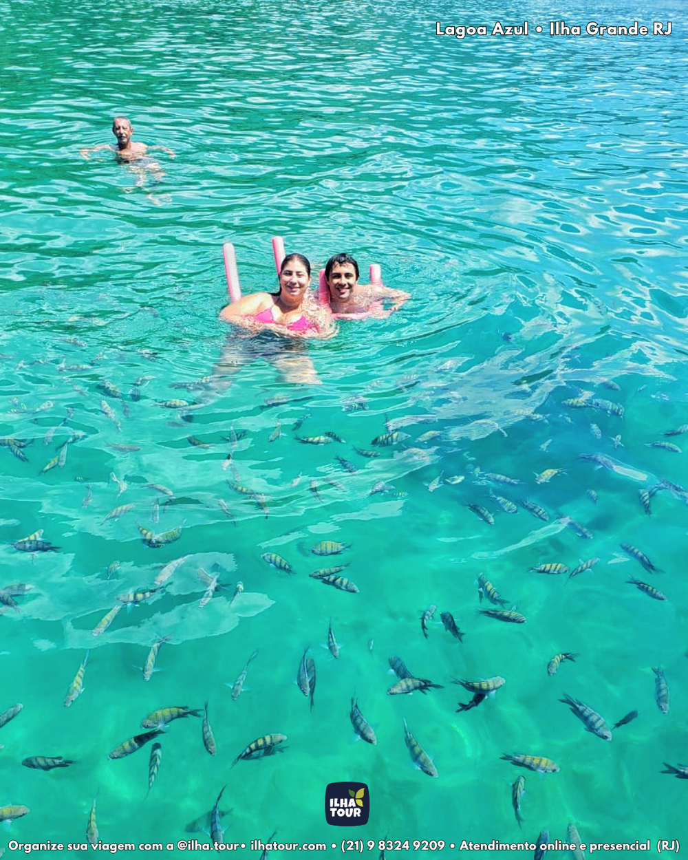 Ilha Tour 90° - Privativo — passeio de lancha em Ilha Grande