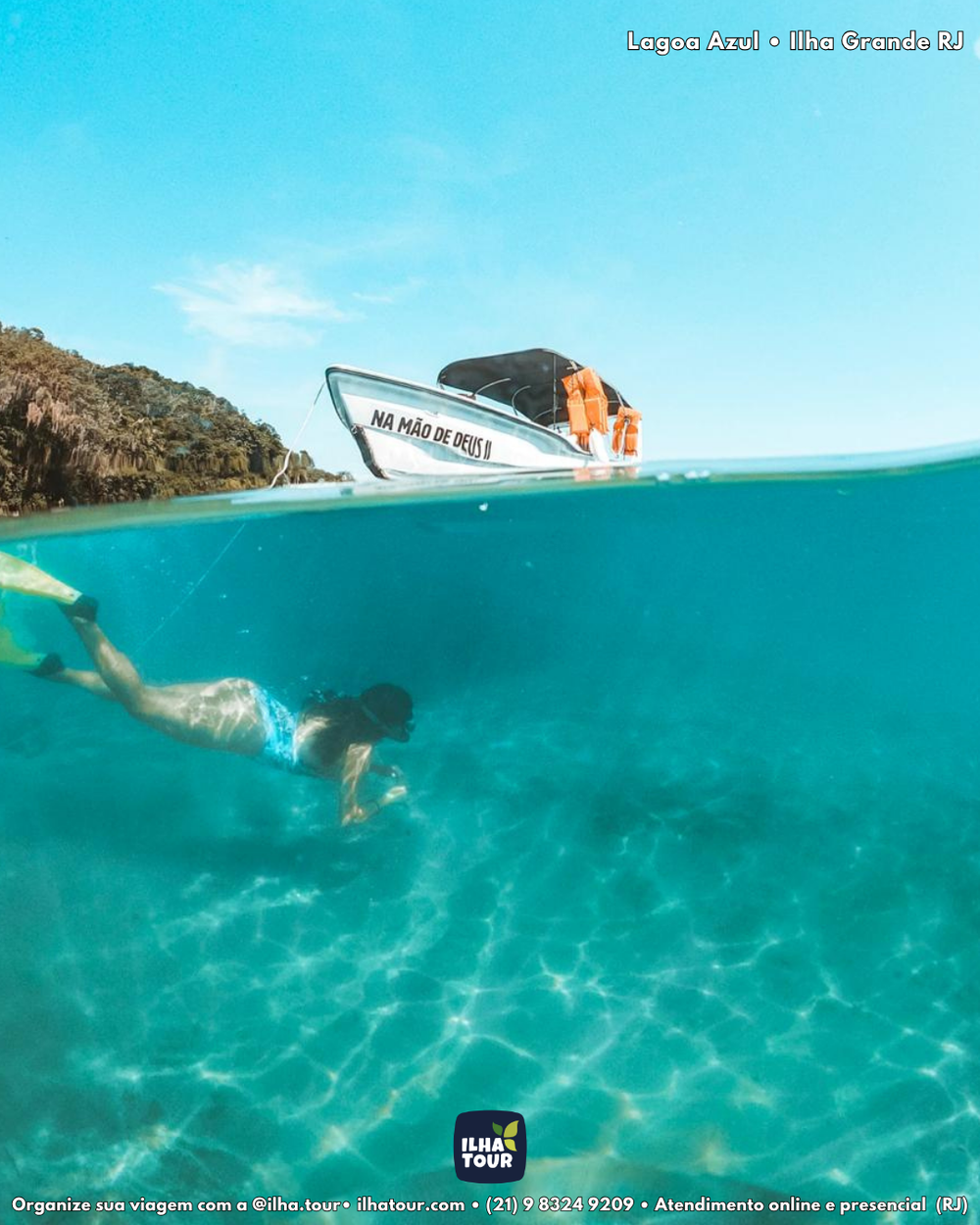 Pacote Partiu Ilha Grande — pacote de viagem para a Ilha Grande, com a Ilha Tour