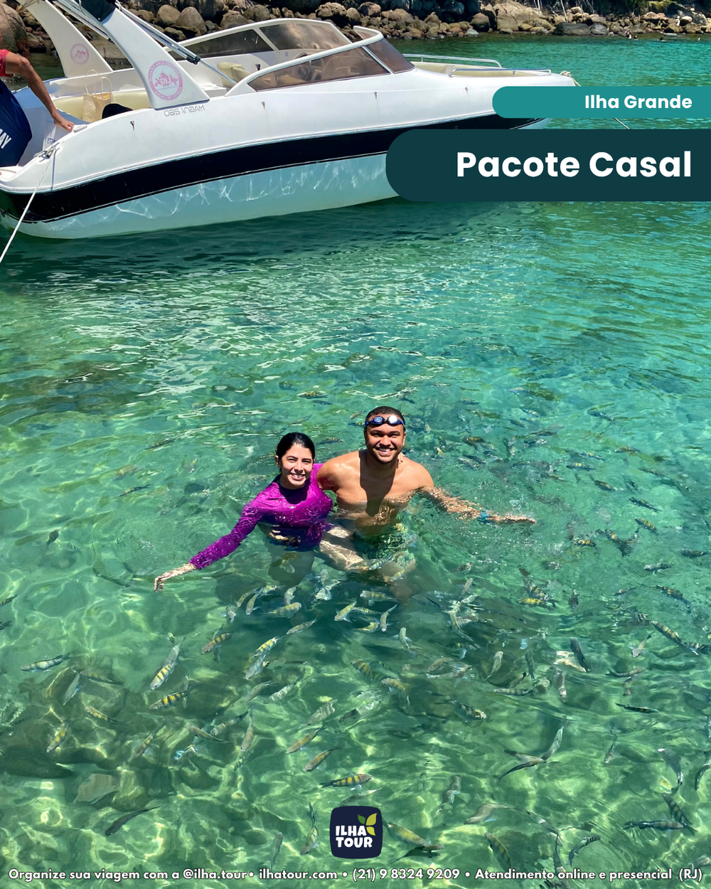 Pacote Casal - Ilha Grande