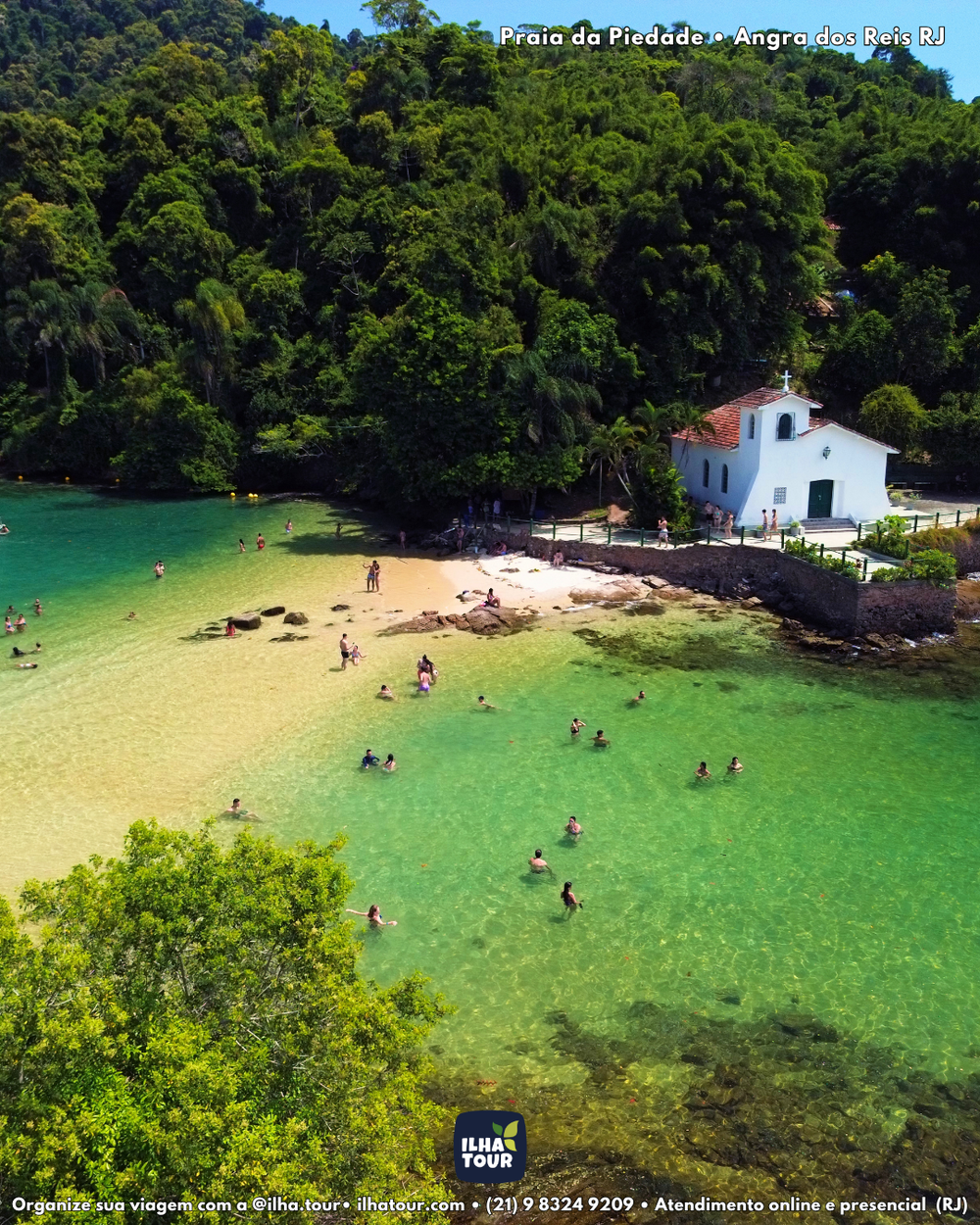 Ilhas Paradisíacas privativo — Ilha Grande RJ