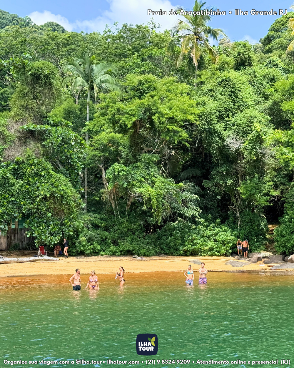 Ilha Tour 210° - Privativo — passeio de lancha em Ilha Grande
