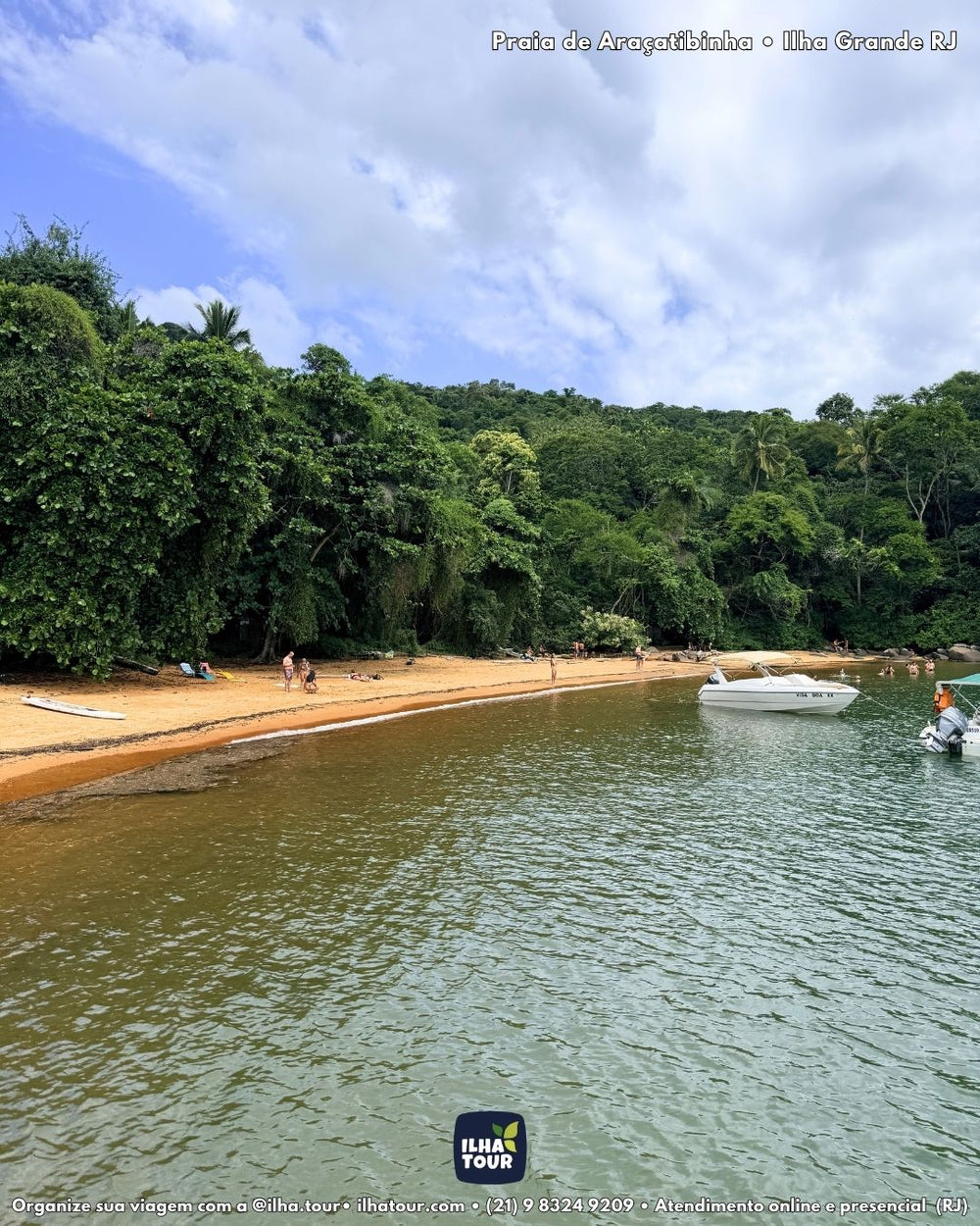 Ilha Tour 210° — passeio de lancha em Ilha Grande