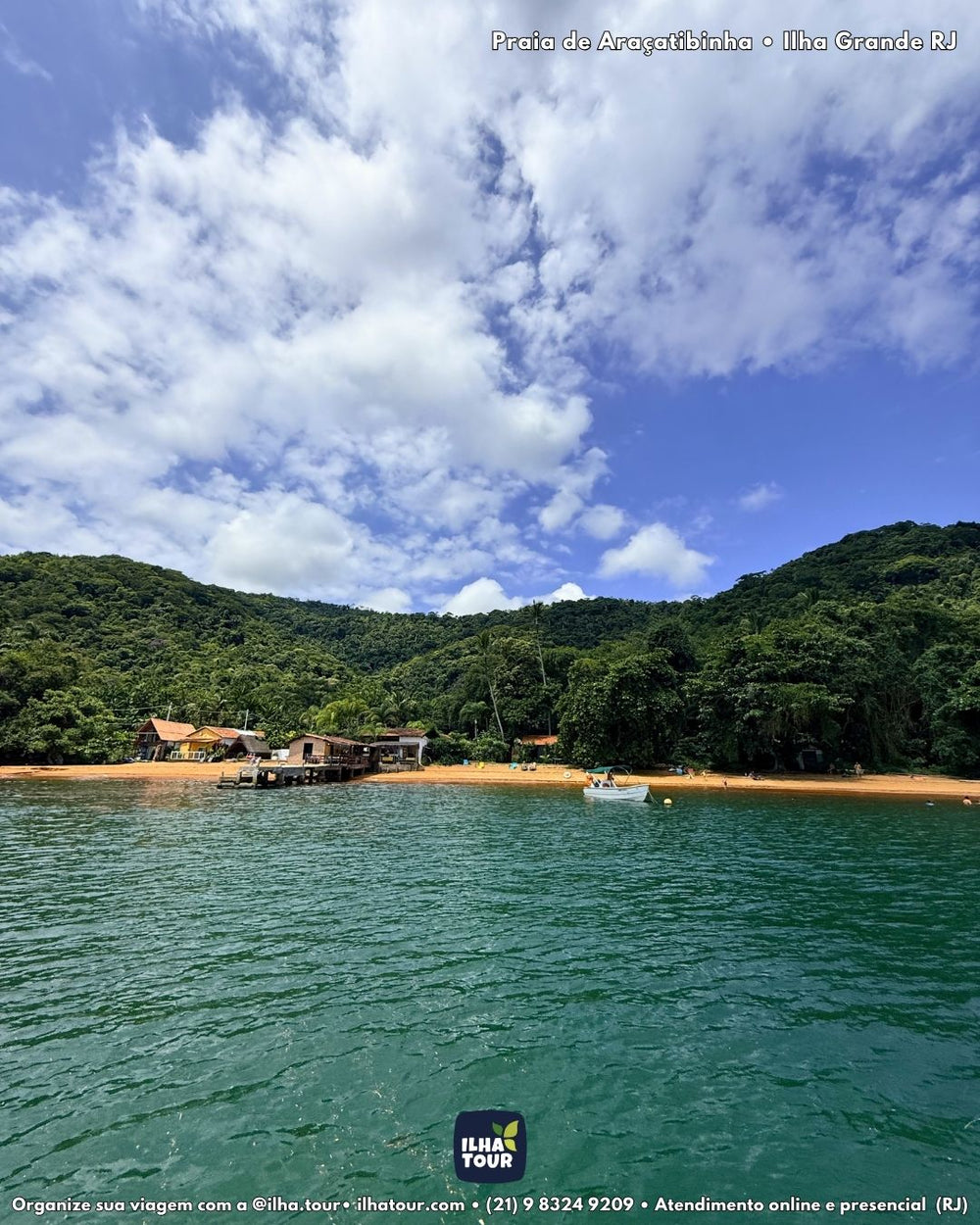 Ilha Tour 210° — passeio de lancha em Ilha Grande