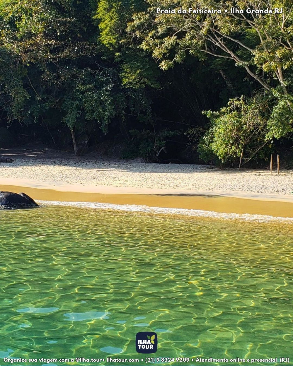 Meia Volta - Privativo — passeio de lancha em Ilha Grande